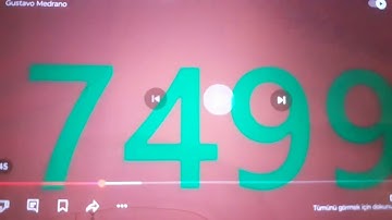 Challenge countdown from 8000