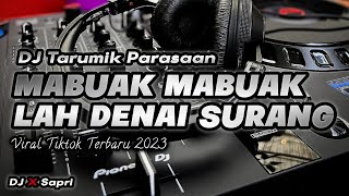 DJ MABUAK MABUAK LAH DENAI SURANG - VIRAL TIKTOK DJ MINANG TERBARU TARUMIK PARASAAN
