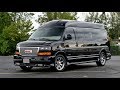 Duramax 2014 gmc southern comfort 9 passenger conversion van  quick walkthrough  cp16126t