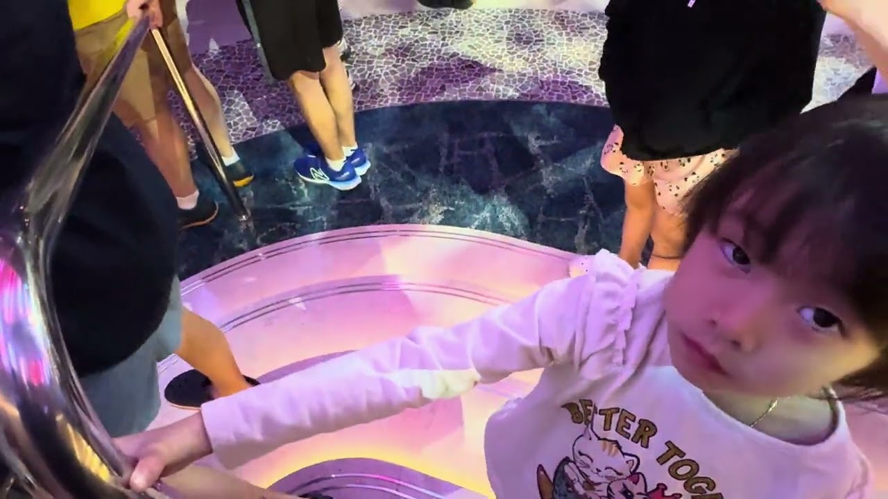 Arianna on Icon of the Seas Midnight Balloon Drop