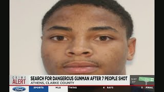 Search for dangerous gunman after 7 people shot in Athens