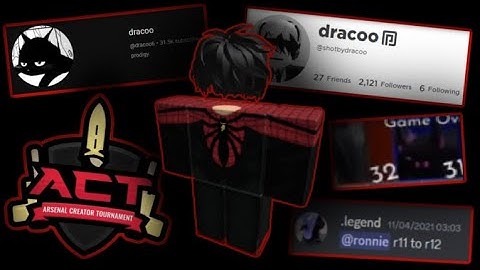 The Legend of Dracoo... | Roblox Arsenal History