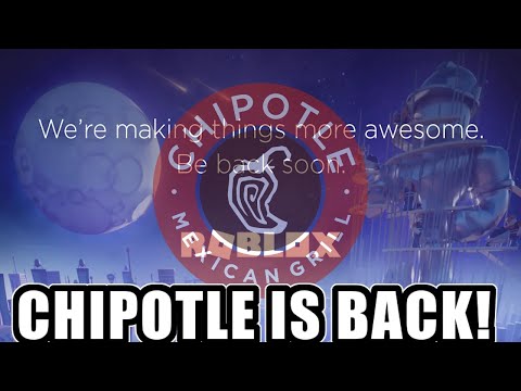 THE CHIPOTLE BURRITO IS BACK!! - ROBLOX