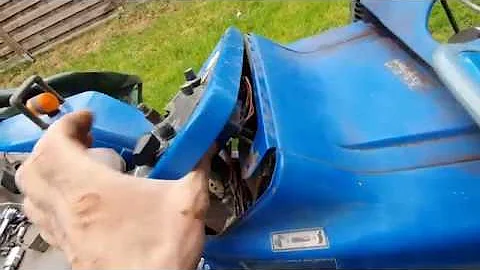 Electric problem Fix repair Compact Tractor ISEKI tu1500