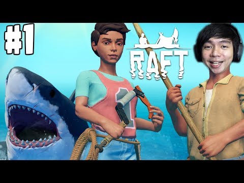 Terdampar Di Tengah Laut | Raft Game Indonesia | Part 1
