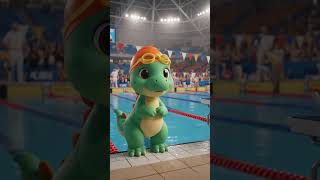 ¡Dinky Disfruta Hacer Deportes! 🦕⚽✨ | #CancionesInfantiles #CantayAprende #Short