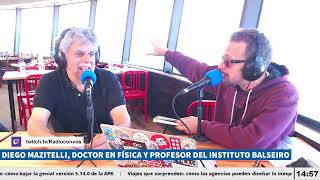 Diego Mazitelli, físico, profesor del Instituto Balseiro e Investigador del CONICET en Pasaron Cosas