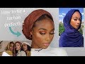 HOW TO TIE A TURBAN PERFECTLY NO SLIP| CULTURE HIJAB F/W COLLECTION| YASMINE SIMONE