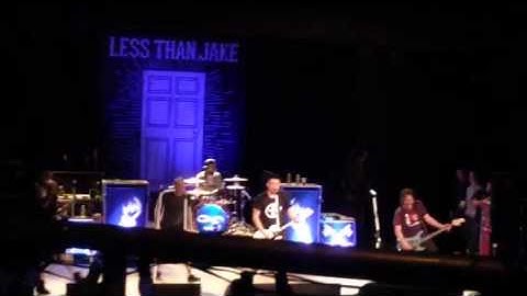 Less Than Jake - "Landmines and Landslides" live
