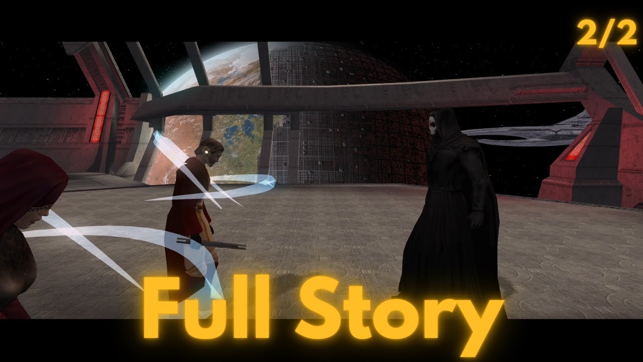 Star Wars: Knights of the Old Republic II(light side) | Full Story Game Movie [2/2] | [1440p]