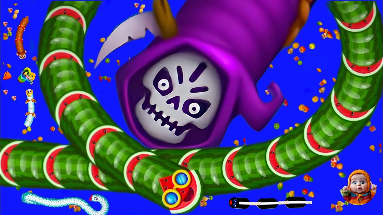 🐍WORMS ZONE.IO BEST GAMING |😀 | 