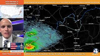 LIVE: Chris Tracks Severe Storms Rolling
