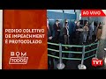 🔴 REPRISE - Pedido coletivo de impeachment é protocolado – Bolsonaro reunido com governadores – BPT