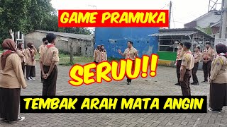GAME PRAMUKA TANPA ALAT - TEMBAK ARAH MATA ANGIN!!