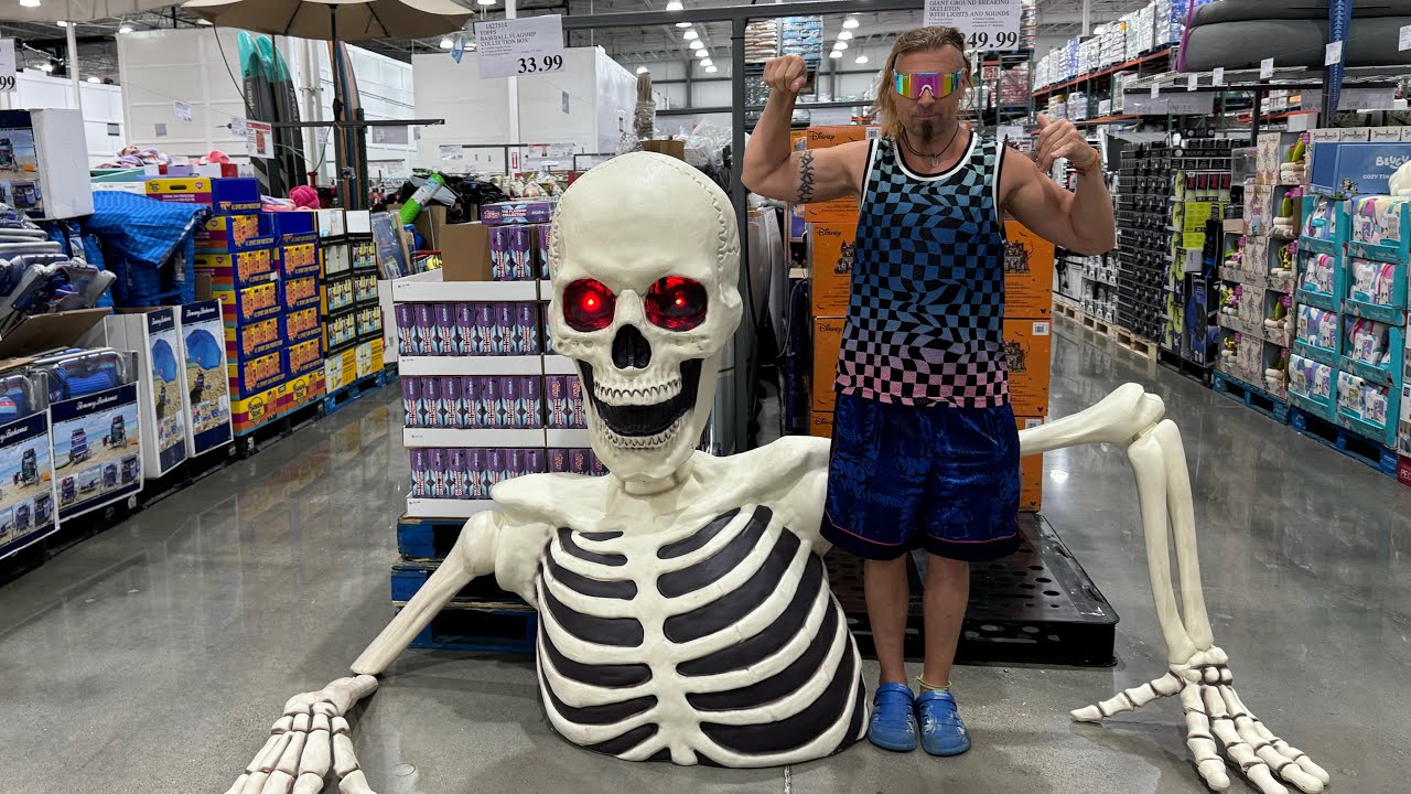 Halloween Timeline 2: Costco displays Giant Ground Breaker