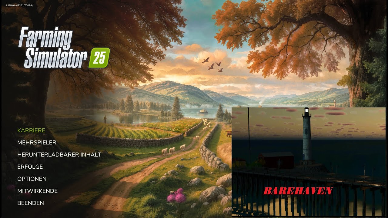 Fs 25, Ls 25,  Gameplay, Building, auf der Map Barehaven mit Danny