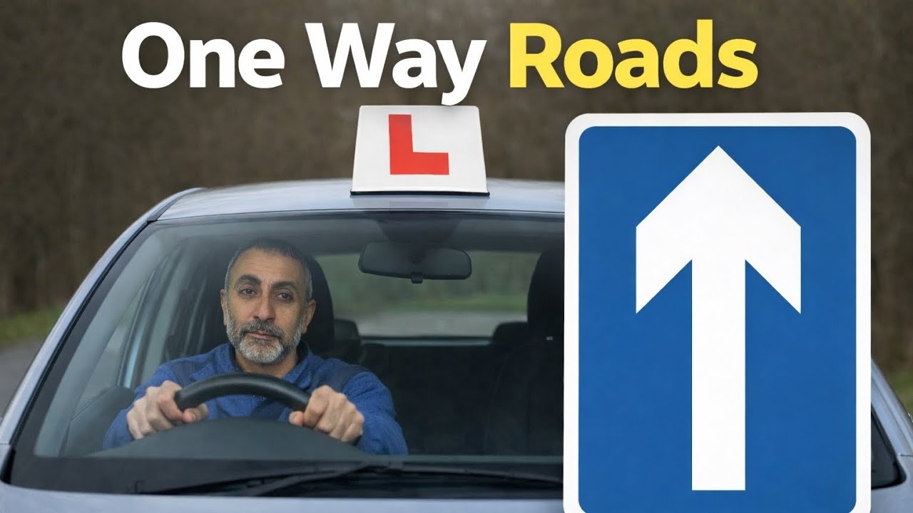 Упрощенное объяснение правил дорожного движения в одностороннем порядке (советы для сдачи экзамен...