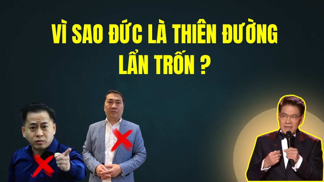 VÌ SAO ĐỨC TRỞ THÀNH THIÊN ĐƯỜNG TRÚ ẨN CHO TỘI PHẠM NGƯỜI VIỆT Chuyện Đêm Khuya - Nguyễn Ngọc Ngạn