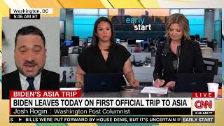 Early Start With Josh Rogin, Christine Romans & Laura Jarrett on Biden's trip to Asia 5/19/22