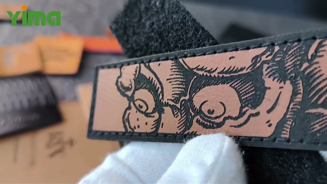 High-Quality Printed Leather Labels | Durable & Stylish Clothing Accessories
