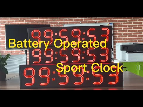 Outdoor LED Digital Battery Powered Sport Race lock