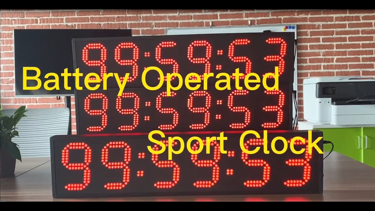 Outdoor LED Digital Battery Powered Sport Race lock