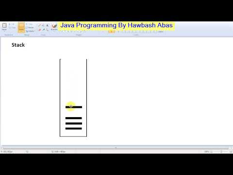 java programming....Stack   by hawbash Abas