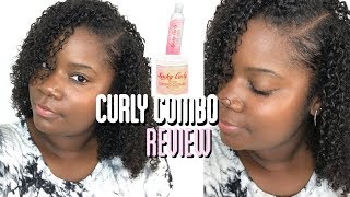 Wash and Go using Kinky Curly Knot Today Leave In and Curl Custard |Product Reviews|