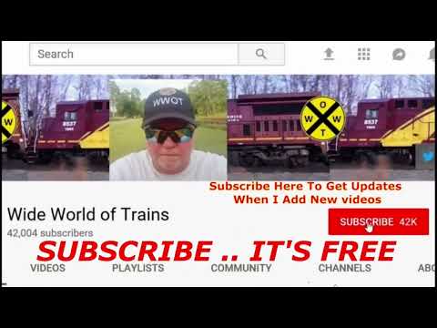 Pair of Geep's Humping The Tracks! FRA Train w Passenger Cars! NS Train In THe Rain! and Much More!