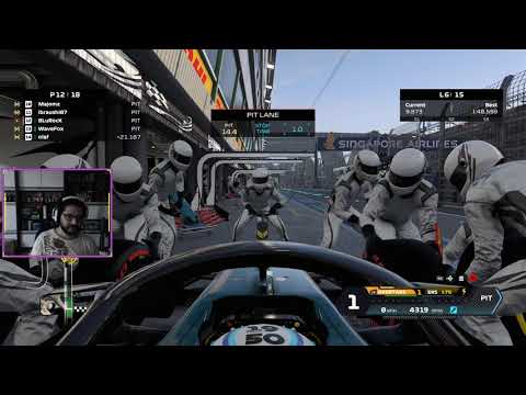 [60 FPS] F1 2020 Full Lobby Online Yarış: Harika manzaralarıyla Olaylı Singapur GP + Yarış Etiği