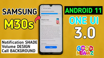Samsung Galaxy M30s Get the One Ui 3.0 Update😱| Samsung M30s New update One Ui 3.0  Android 11