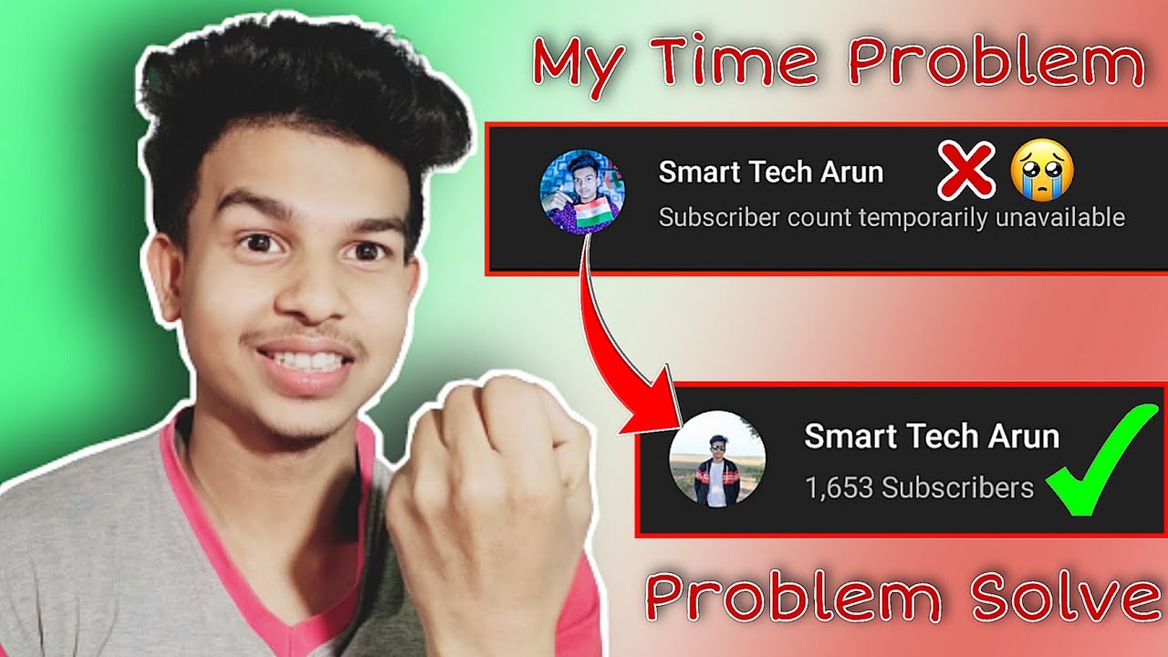 how to fix subscriber count temporarily unavailable 2022 | subscriber count temporarily unavailable