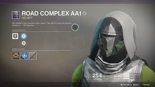 Destiny 2 Full Road Complex AA1 Armor Set (Hunter)