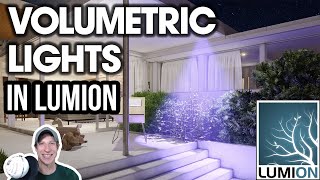 How to Use VOLUMETRIC LIGHTS in Lumion!