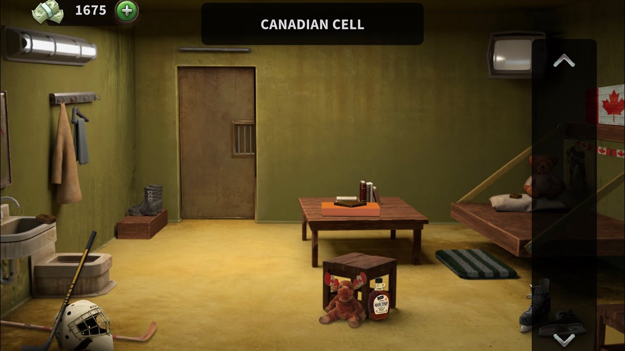 100 Doors - Escape from Prison | Level 45 | CANADIAN CELL - YouTube