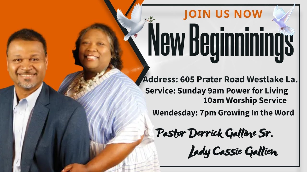 New Beginnings Church Sunday Worship New Beginnings Church New