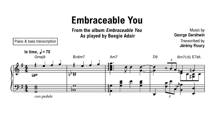 Embraceable You Piano version - Piano performance video thumbnail