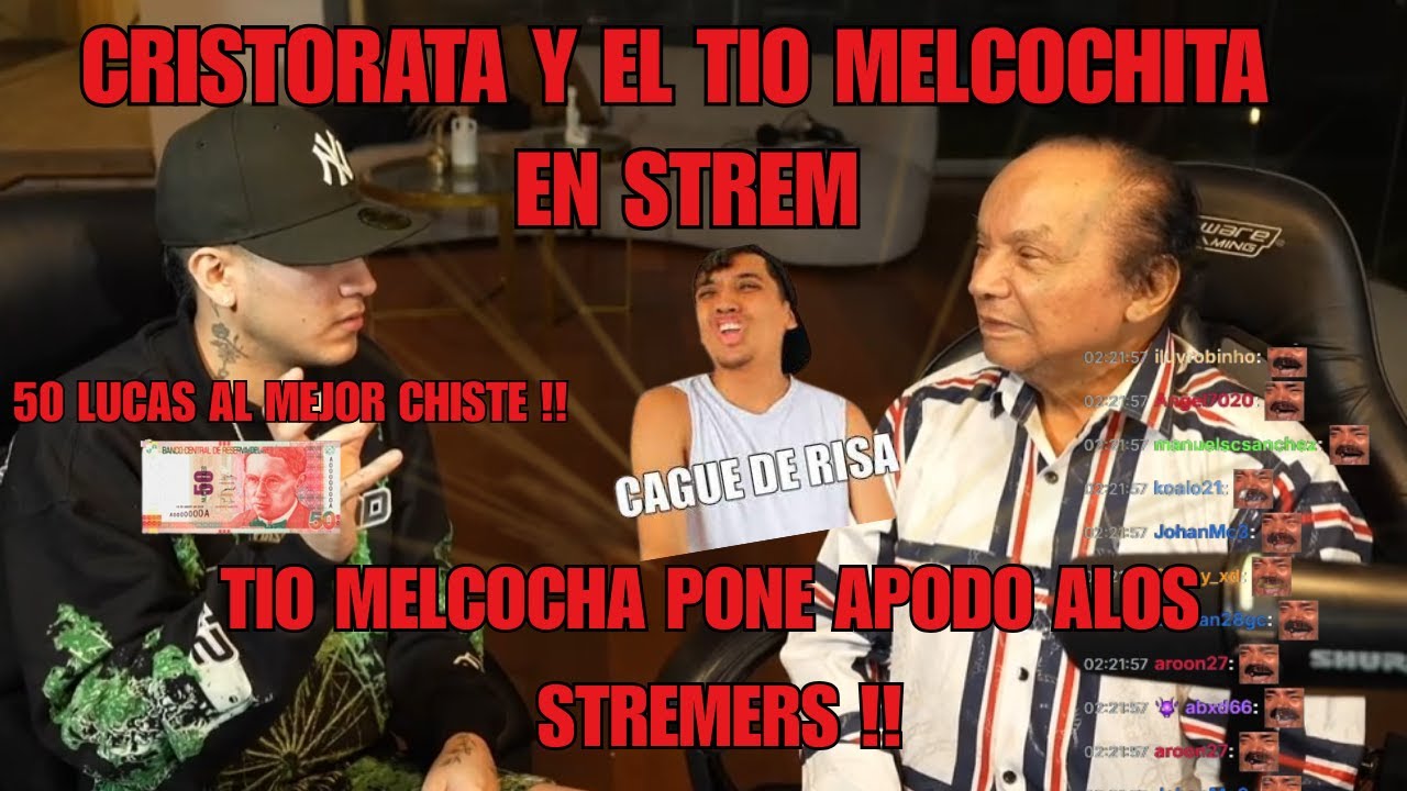 CRISTORATA Y EL TIO MELCOCHA EN STREM !!!  😂😂😂😂
