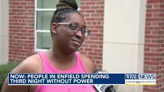 People in Enfield spending third night without power