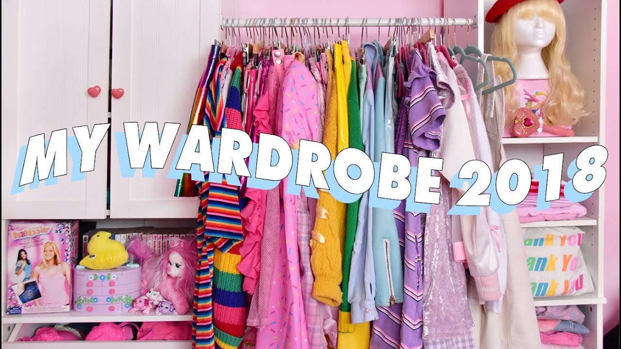 💘 MY CLOSET TOUR!! 2018 Wardrobe Tour Pt 2💘