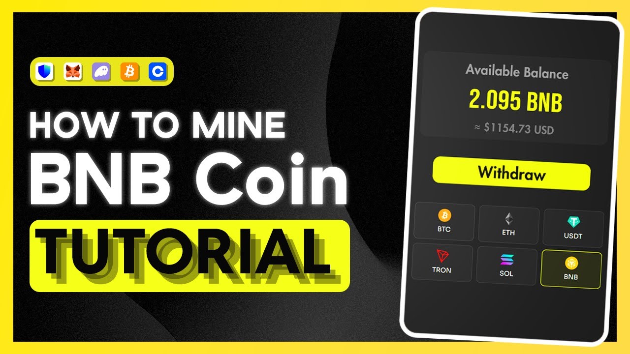 How to Mine BNB on Phone (IOS / Android) - Tutorial Trust Wallet