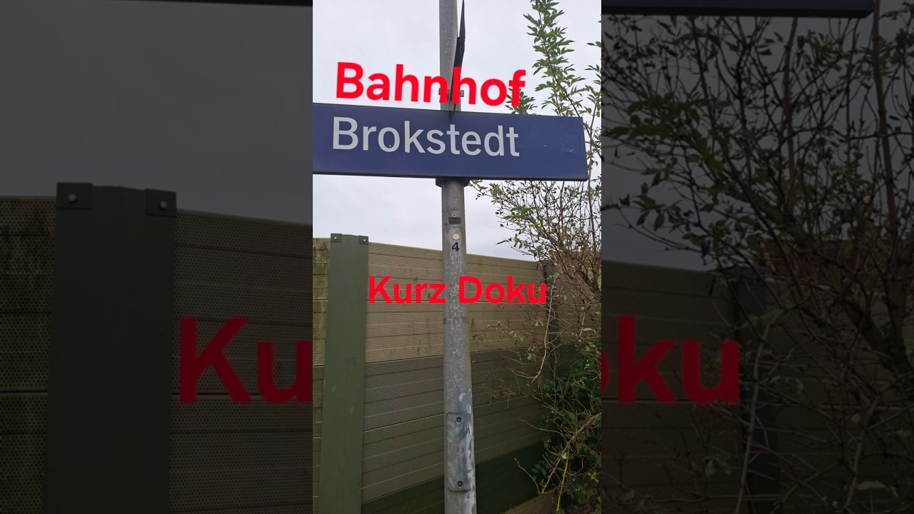 Bahnhof Brokstedt Kurz 