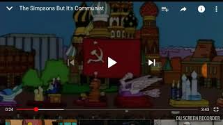 The Simpsons but it's communist