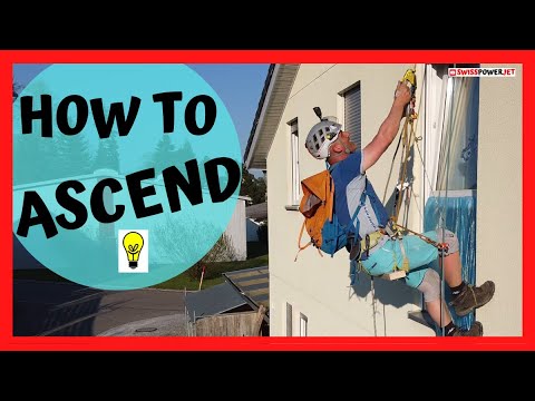 Como ascender corda de escalada | SWISSPOWERJET