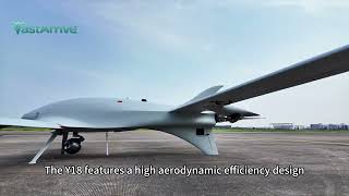 VA-Y18 Hybrid VTOL UAV Test Flight | 10h Endurance Heavy-Lift Long-Range Drone）#uav #dronevideo