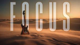Focus 9 TO 5 Desert Guitar Ambient | Deep Work Cinematic Soundscape #jqkart