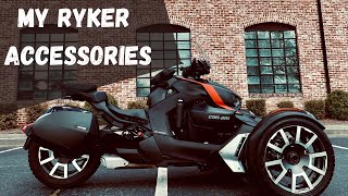 Taking the Can Am Ryker for a quick spin and a look at the accessories I installed.