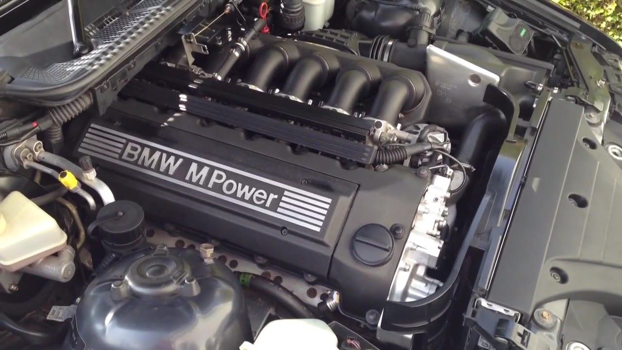 BMW e36 M3 engine s50b32 - YouTube