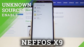 How to Enable Unknown Sources in NEFFOS X9 - Install Unknown Apps