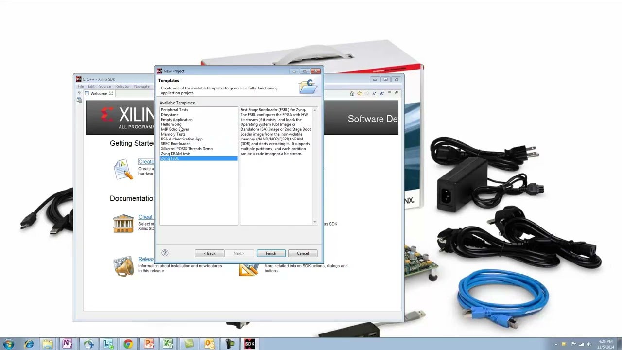 Hello World in 5 Minutes using Xilinx SDK